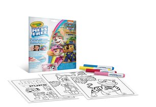 Crayola Color Wonder Set Paw Patrol, Foldelope, 4 Mini Bl Markers